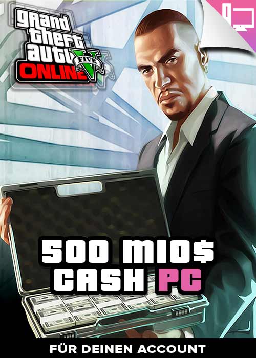 PC - GTA 5 Cash Boost 500 Mio.