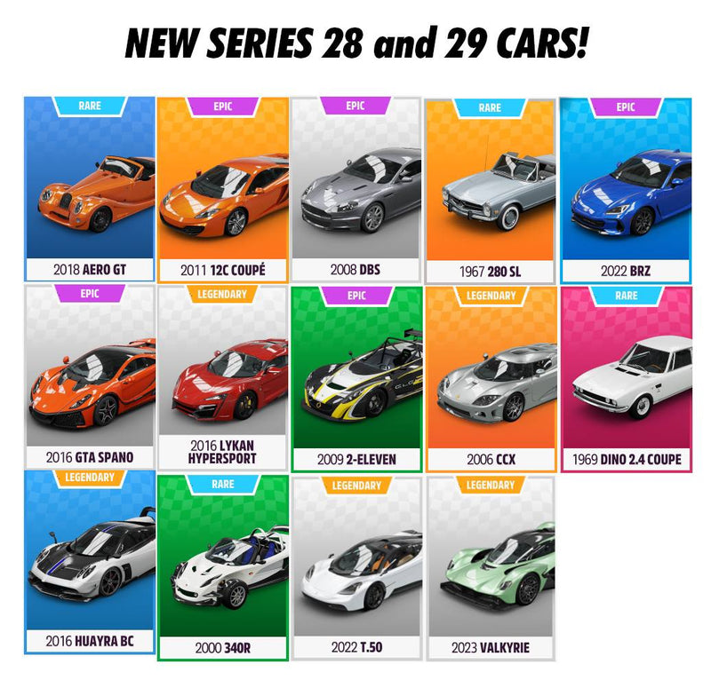 PC/Xbox - Forza Horizon 5 Premium Account Series 1-33 + alle Autos + 999 Millionen Credits uvm.