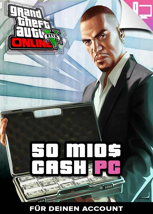 PC - GTA 5 Cash Boost 50 Mio.
